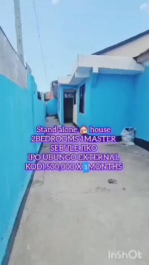 Nyumba ya vyumba viwili inapangishwa Ubungo External Makuburi, Dar Es Salaam