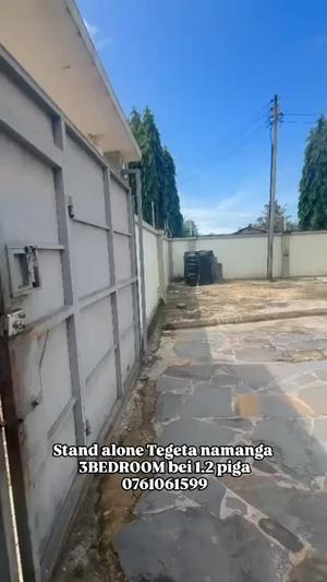 Nyumba ya vyumba vitatu inapangishwa Tegeta Namanga, Dar Es Salaam