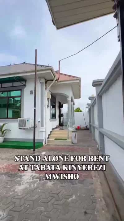 Nyumba ya vyumba vitatu inapangishwa Tabata Kinyerezi Mwisho, Dar Es Salaam