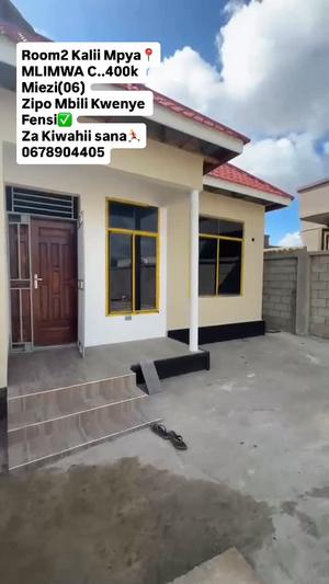 Nyumba ya vyumba viwili inapangishwa Mlimwa C, Dodoma