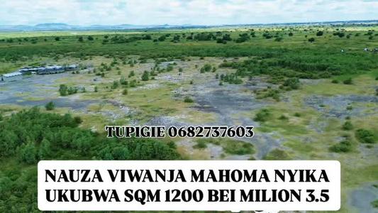 Plot for sale in Mahomanyika, Dodoma sqm 1200 Plot for sale in Mahomanyika, Dodoma sqm 1200