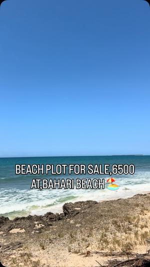 Beach Plot kinauzwa Baharibeach, Dar Es Salaam (6500 sqm) Beach Plot kinauzwa Baharibeach, Dar Es Salaam (6500 sqm)