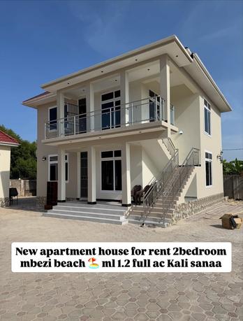 Apartment ya vyumba viwili inapangishwa Mbezi Beach, Dar Es Salaam