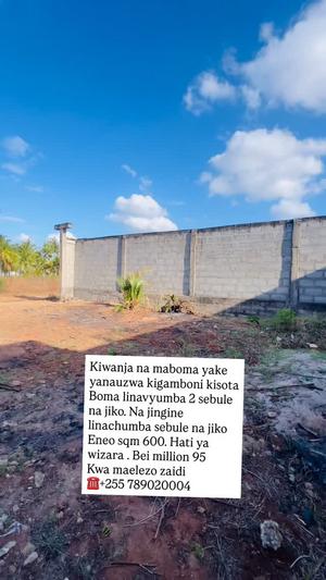 Residential/Commercial Plot for Sale in Kigamboni Kisota, Dar Es Salaam (600 sqm) Residential/Commercial Plot for Sale in Kigamboni Kisota, Dar Es Salaam (600 sqm)