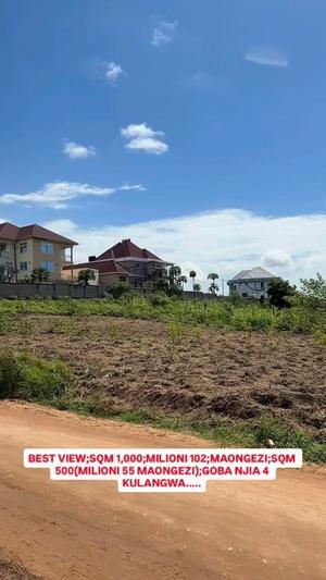 Viwanja vinauzwa Goba Njia 4 Kulangwa, Dar Es Salaam (1000 sqm) Viwanja vinauzwa Goba Njia 4 Kulangwa, Dar Es Salaam (1000 sqm)