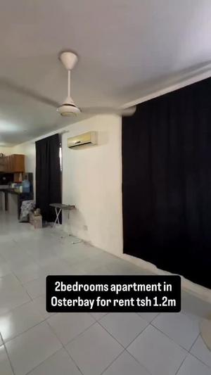 Nyumba/Apartment ya vyumba viwili inapangishwa Osterbay, Dar Es Salaam