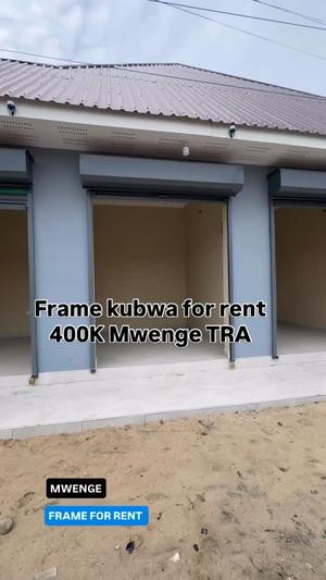 Frame ya Biashara inapangishwa Mwenge, Dar Es Salaam