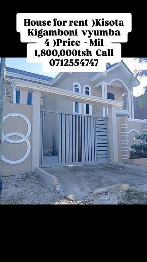 4 Bedrooms House for Rent in Kisota Kigamboni, Dar Es Salaam 4 Bedrooms House for Rent in Kisota Kigamboni, Dar Es Salaam