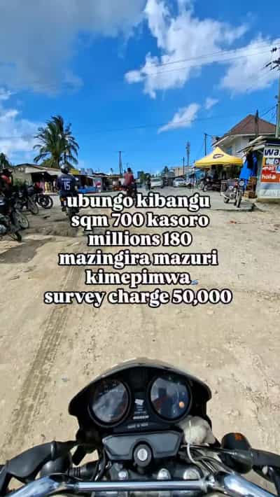 Kiwanja kinauzwa Ubungo Kibangu, Dar Es Salaam (700 sqm) Kiwanja kinauzwa Ubungo Kibangu, Dar Es Salaam (700 sqm)