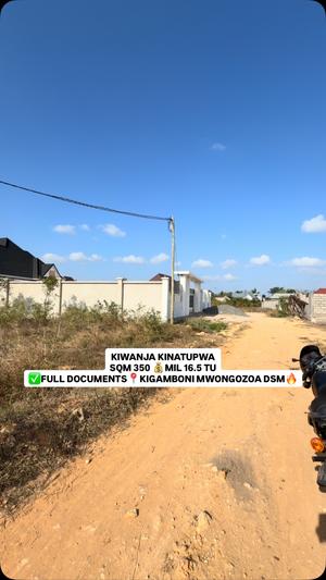 Kiwanja (Residential/Commercial) kinauzwa Kigamboni, Mwongozo Center, Dar Es Salaam Kiwanja (Residential/Commercial) kinauzwa Kigamboni, Mwongozo Center, Dar Es Salaam