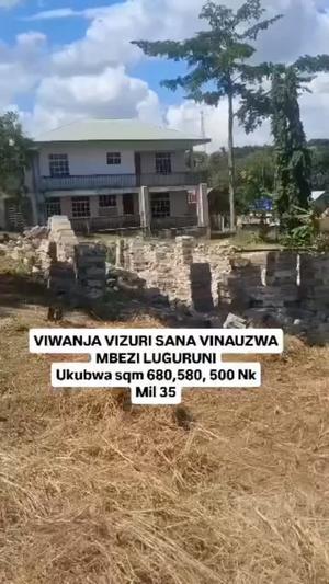 Viwanja vinauzwa Mbezi Luguruni, Dar Es Salaam (680 sqm)