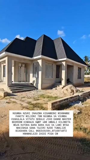 Nyumba ya vyumba vitatu inauzwa Mikwambe, Dar Es Salaam (400 sqm) Nyumba ya vyumba vitatu inauzwa Mikwambe, Dar Es Salaam (400 sqm)
