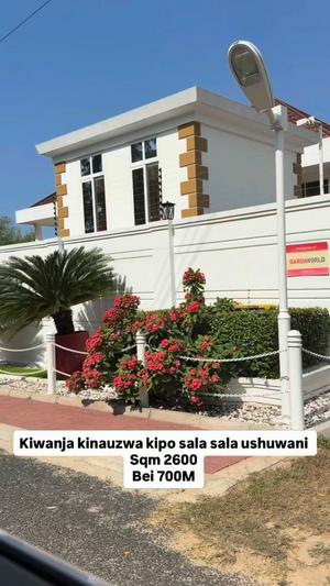 Kiwanja kinauzwa Sala Sala, Dar Es Salaam sqm 2600 Kiwanja kinauzwa Sala Sala, Dar Es Salaam sqm 2600