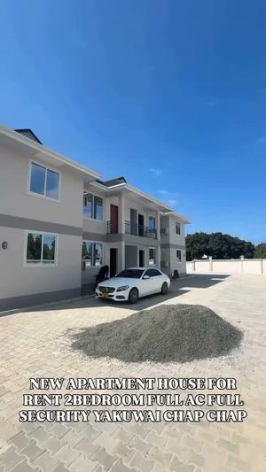 Apartment ya vyumba viwili inapangishwa Bahari Beach Jambo, Dar Es Salaam