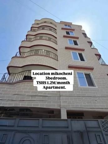 3 Bedrooms Apartment for Rent in Mikocheni, Dar Es Salaam