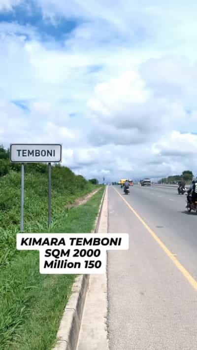 Residential/Commercial Plot for Sale in Kimara Temboni, Dar Es Salaam (2000 sqm)