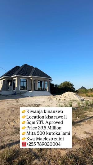 Kiwanja kinauzwa Kisarawe II, Dar Es Salaam sqm 737 Kiwanja kinauzwa Kisarawe II, Dar Es Salaam sqm 737