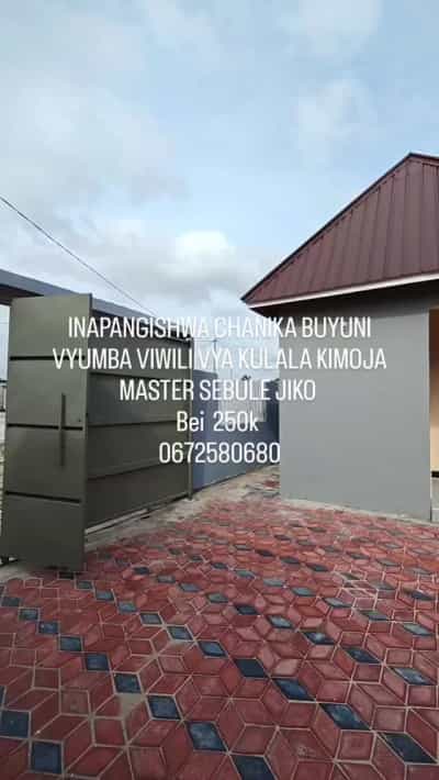 Nyumba ya vyumba viwili inapangishwa Chanika Buyuni, Dar Es Salaam