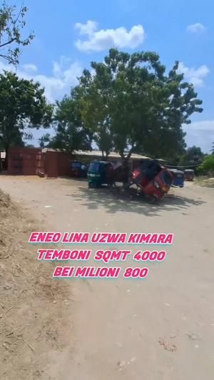 Kiwanja (Commercial Plot) kinauzwa Kimara Temboni, Dar Es Salaam (4000 sqm)