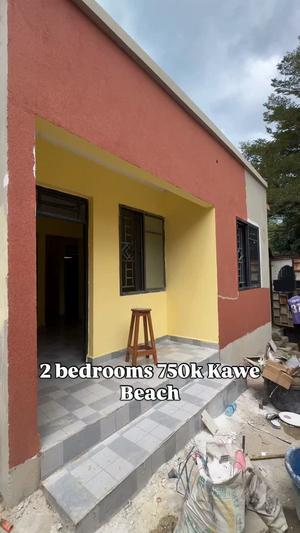 Nyumba ya vyumba viwili inapangishwa Kawe Beach, Dar Es Salaam