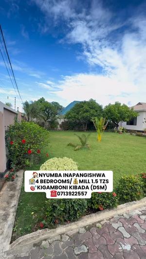 Nyumba ya vyumba vinne inapangishwa Kibada, Dar Es Salaam