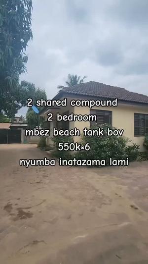 2 Bedrooms House for Rent in Mbezi Beach Tank Bovu, Dar Es Salaam
