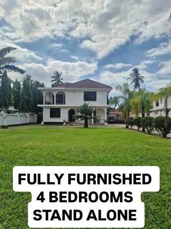 Nyumba (Furnished) ya vyumba vinne inapangishwa Kawe Beach, Dar Es Salaam