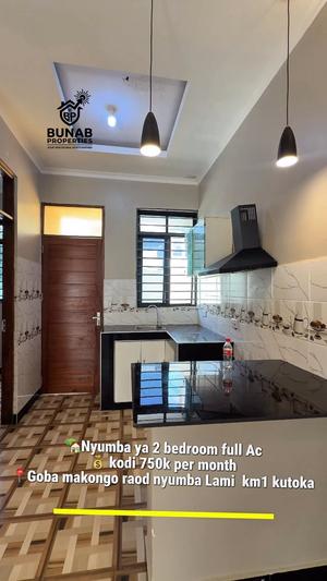Nyumba ya vyumba viwili inapangishwa Goba Makongo Road, Dar Es Salaam
