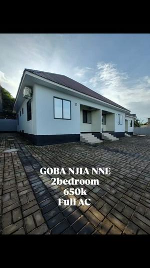 Apartment ya vyumba viwili inapangishwa Goba Njia Nne, Dar Es Salaam