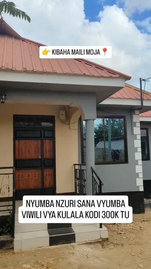 Nyumba ya vyumba viwili inapangishwa Kibaha Maili Moja, Pwani Nyumba ya vyumba viwili inapangishwa Kibaha Maili Moja, Pwani