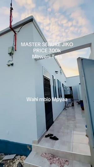 Nyumba ya chumba kimoja inapangishwa Mbweni, Dar Es Salaam Nyumba ya chumba kimoja inapangishwa Mbweni, Dar Es Salaam