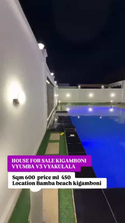 Nyumba ya vyumba vitatu inauzwa Bamba Beach Kigamboni, Dar Es Salaam