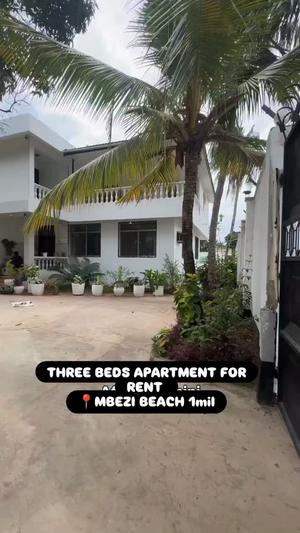 Apartment ya vyumba vitatu inapangishwa Mbezi Beach, Dar Es Salaam Apartment ya vyumba vitatu inapangishwa Mbezi Beach, Dar Es Salaam