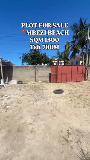 Plot for sale in Mbezi Beach, Dar Es Salaam sqm 1300 Plot for sale in Mbezi Beach, Dar Es Salaam sqm 1300