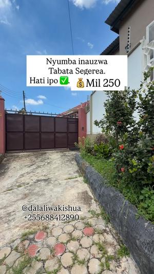 3 Bedrooms House for Sale in Tabata Segerea, Dar Es Salaam (600 sqm)