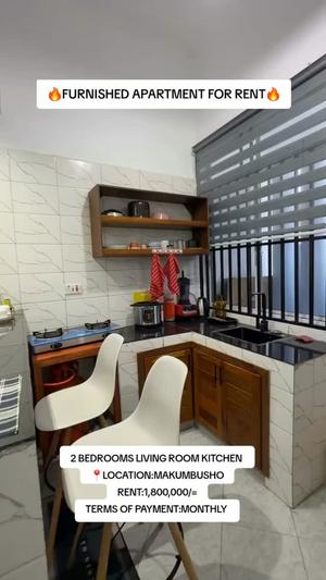 Nyumba ya vyumba viwili inapangishwa Makumbusho, Dar Es Salaam