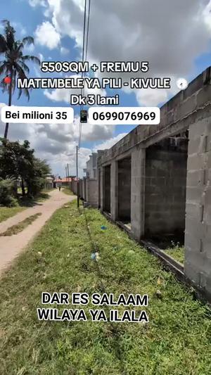 Kiwanja kinauzwa Kivule Matembele Ya Pili, Dar Es Salaam