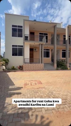 Apartment ya vyumba viwili inapangishwa Goba Kwa Awadh, Dar Es Salaam Apartment ya vyumba viwili inapangishwa Goba Kwa Awadh, Dar Es Salaam
