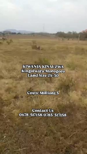 Kiwanja kinauzwa Kingolwira Kitopeni, Morogoro sqm 750