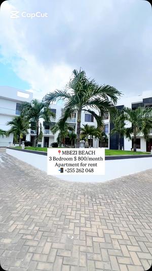 Apartment ya vyumba vitatu inapangishwa Mbezi Beach, Dar Es Salaam Apartment ya vyumba vitatu inapangishwa Mbezi Beach, Dar Es Salaam