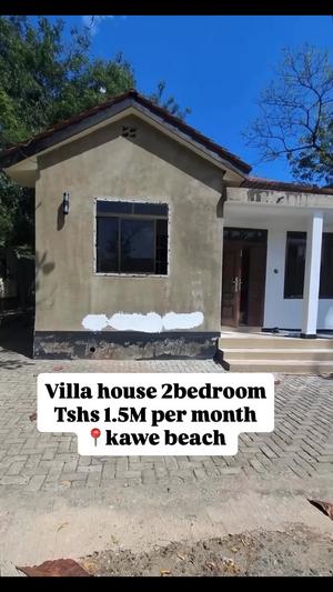 2 Bedrooms Villa for Rent in Kawe Beach, Dar Es Salaam