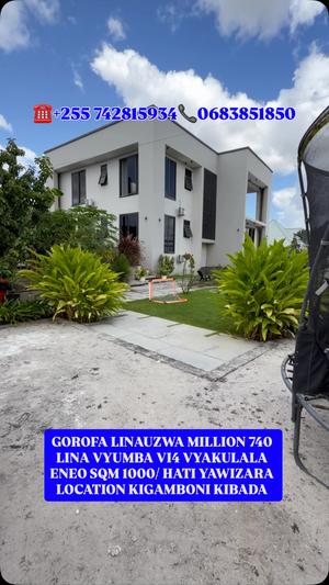 Nyumba ya vyumba vinne inauzwa Kibada, Dar Es Salaam (1000 sqm) Nyumba ya vyumba vinne inauzwa Kibada, Dar Es Salaam (1000 sqm)