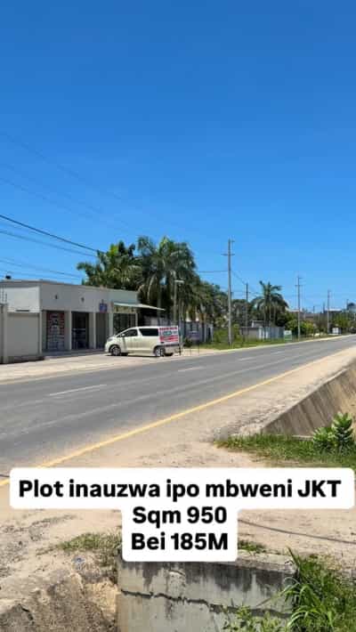 Kiwanja kinauzwa Mbweni JKT, Dar Es Salaam sqm 950