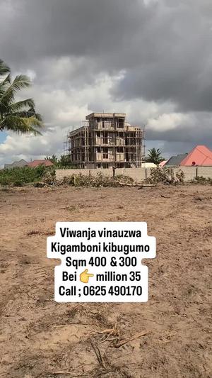 Viwanja vinauzwa Kibugumo, Dar Es Salaam (400 sqm)