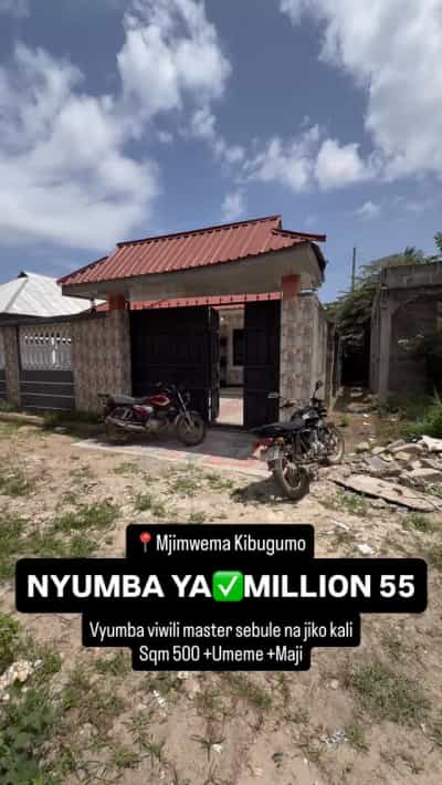Nyumba ya vyumba viwili inauzwa Kigamboni, Dar Es Salaam (500 sqm)