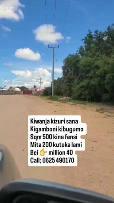 Kiwanja kinauzwa Kibugumo, Dar Es Salaam (500 sqm)