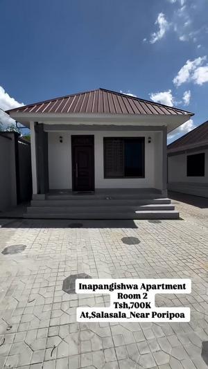 Apartment ya vyumba viwili inapangishwa Salasala Porpoa, Dar Es Salaam Apartment ya vyumba viwili inapangishwa Salasala Porpoa, Dar Es Salaam