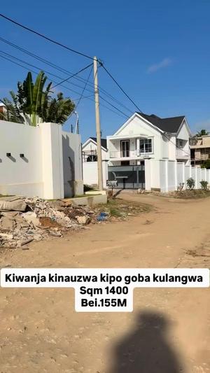 Kiwanja kinauzwa Goba Kulangwa, Dar Es Salaam sqm 1400 Kiwanja kinauzwa Goba Kulangwa, Dar Es Salaam sqm 1400