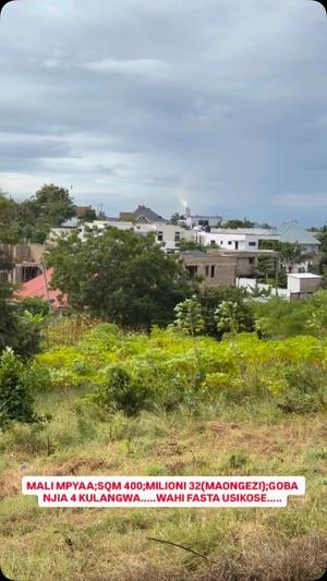 Kiwanja kinauzwa Goba Kulangwa, Dar Es Salaam (400 sqm)