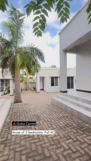 Nyumba ya vyumba viwili inapangishwa Goba Center, Dar Es Salaam